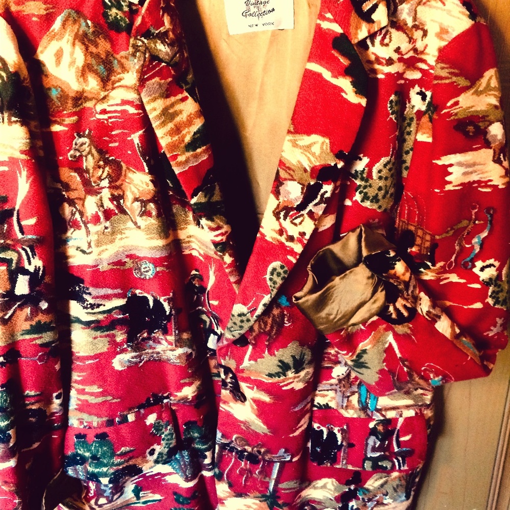 Vintage ORIGINAL chic jacket from the 40's